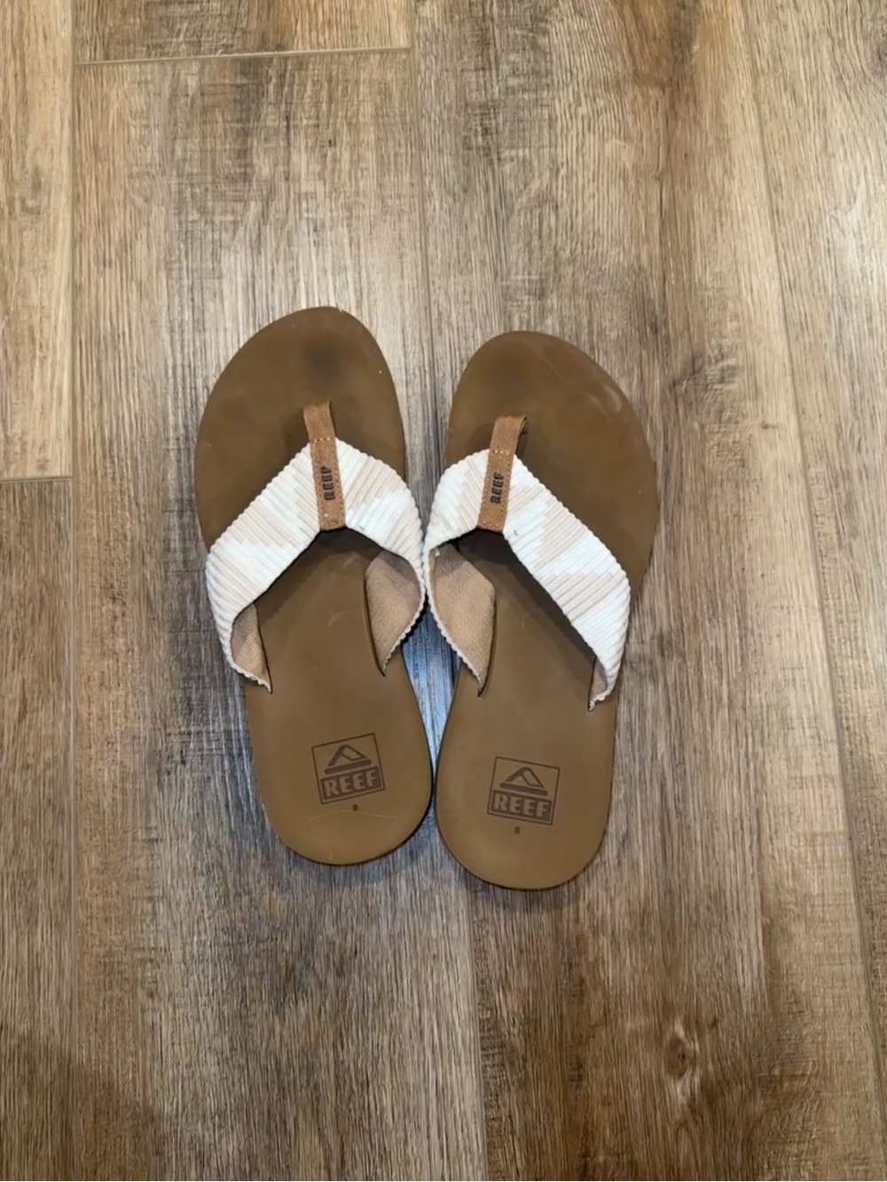 Womens Reef Woven Strap Sandals